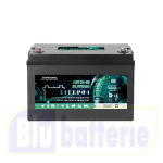 LDP24-85, Batteria LifePo4 25,6V 85Ah con bluetooh EVEREXCEED, Term. M8, Dim.48,3x17xH.24cm.