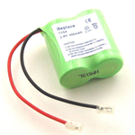 23331_GMBH, Batteria A&A ET496, GE 9505, 9506A, NiMH, 2,4V, 300mAh