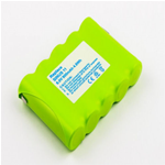 25101_GMBH, Battery for universal SIE Sinus 11, NiMH, 6V, 800mAh, 5 x AA, insert pack with soldering tag