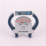 4000001 Ansmann, Tester per pile AAA, AA, C, D, 9V, bottone