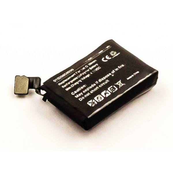 Vendita 31075 GMBH Batteria per APPLE Watch 3 38mm Li Polymer 3 82V 270mAh 1 0Wh built in w o tools Battery Import 31075 GMBH
