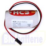 ER34615M-E (LSH20E) Pacco batteria Lithium-thionyl chloride 3,6V 13Ah per impianti Elkron wireless