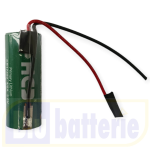 CR17450-CAVI, Batteria Lithium 3V 2200mAh. con cavi liberi, per impianti SICURIT WPMLIT17450