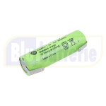 GP220AAH1H, Batteria Ricaricabile Ni-MH size Stilo AA 1,2 Volt 2200mAh con lamelle. Diam. 14,5xH.50,5mm. GP Batteries