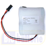 SAFT 2LSH20BE SAFT Lithium battery pack, D-size spiral cell. 7.2V 13Ah for Intelligent Beghelli and SAET IS devices, ABB Domus Tech