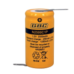 38210051, Rechargeable Battery NI-CD 1.2V 2500mAh Size: C , 1/2 Flashlight with blades Brand: SKB