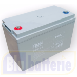 12FGL100, FIAMM Lead-acid sealed AGM battery 12V 100Ah. Term. Round M6. Design life: 10-12 years at 20°C