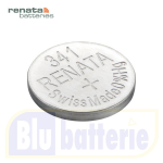 341 Renata, Blister 1 pz. pila 341 Silver Oxide 1,55V. Equivalente: 341, 627, SR714SW