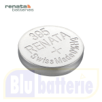 395 Renata, Blister 1 pz. pila 395 Silver Oxide 1,55V. Equivalente: SR927SW, 395, D395, SB-AP, 610, 280-48, 080-D25