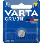 CR1/3N Varta Lithium Battery (Li-MNO2) 3V, Equivalent: DL1/3N, 2L76, 2LR76, CR11108, K58L, U2L76