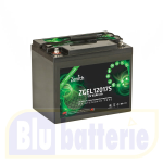 ZGEL120175, GEL Battery 12V 75Ah. (20h.) VRLA Cyclic (Deep Cycle) Hermetic Rechargeable Lead Acid Term. M8