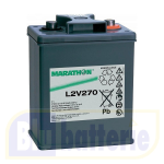 L2V270 (NALL020270HM0FA), Exide MARATHON AGM Battery, 2V 270Ah.(C10), Design Life at 20°C Very Long Life > 12 years, F-M8 Terminal