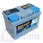 L3-72AH-TAURUS, Batteria avviamento 12V 72Ah 680A EN DX Inci GS Yuasa, Taurus sigillata MF. Dim.27,8x17,5xH.19cm.