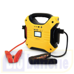 I-STARTERX, 12/24V, Avviatore d'emergenza 12V-24V, Corrente d'avviamento: 12V 1200A, 24V 600A, Corrente di spunto: 12V 3600A, 24V 1800A capacità batteria LiFePO4 35000 mAh (112Wh)