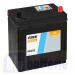 EB356 Exide, Batteria Auto 12V 35Ah 240A(EN), Polo pos. DX , Serie Excell. Dim.18,7x12,7xH.22cm