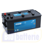 EG2253 Exide, Batteria avviamento 12V 225Ah 1200A (EN), Polo pos. DX, Serie START PRO. Dim.51,8x27,9xH.24cm