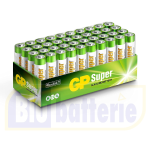 GP24A-BU40, Box 40 alkaline batteries (20 shrink of 2pcs.) size AAA, MiniStilo
