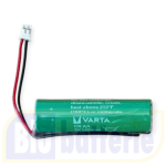 VACRAA-PHR2, batteria di backup per Antenna di Ricezione Siemens WTX16 (FBCRAA/KS, JXF:FBCRAA/KS), VARTA CRAA 3V con cavo e connettore