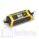 029583, GYS Caricabatterie ARTIC 4000 12V 1-4A 6V 4A per batterie auto, moto, jet-ski, veicoli d'epoca con schermo LCD.