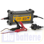 029385, GYS Caricabatterie GYSFLASH 8.12 12V 8A con 8 step di carica adatto per automobili, utilitarie, camper o camions, carica da 2V e modalitÃ  Supply.