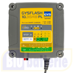 027060, GYS Caricabatterie GYSFLASH 10.36/48 PL 36V 10A 48V 8A per veicoli elettrici, biciclette e scooter elettrici, golf cart e carrelli elevatori con funzione Wake up, EBS.