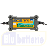 026902, GYS Caricabatterie GYSFLASH 1.12 PL 1A per batterie 12V Piombo e Litio-Ferro Fosfato (LiFePO4) con funzione UVP Wake up, EBS e SOS Recovery.