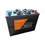 LTL12-157T Luminor, Batteria Piombo Acido Deep Cycle 12V 157Ah Term. SAE. Piastra tubolare corazzata, Acido libero, Equivalente a NBA 4TG12NH